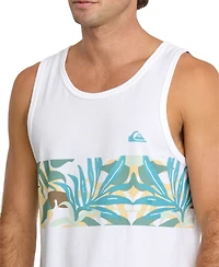 Quiksilver Men's Blueweed Stripe Tank Top