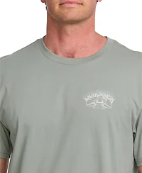 Quiksilver Men's A Frame Arch Short Sleeve T-Shirt