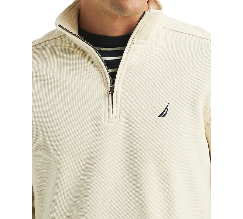 Nautica Men's Quarter-Zip Fleece Sweatshirt