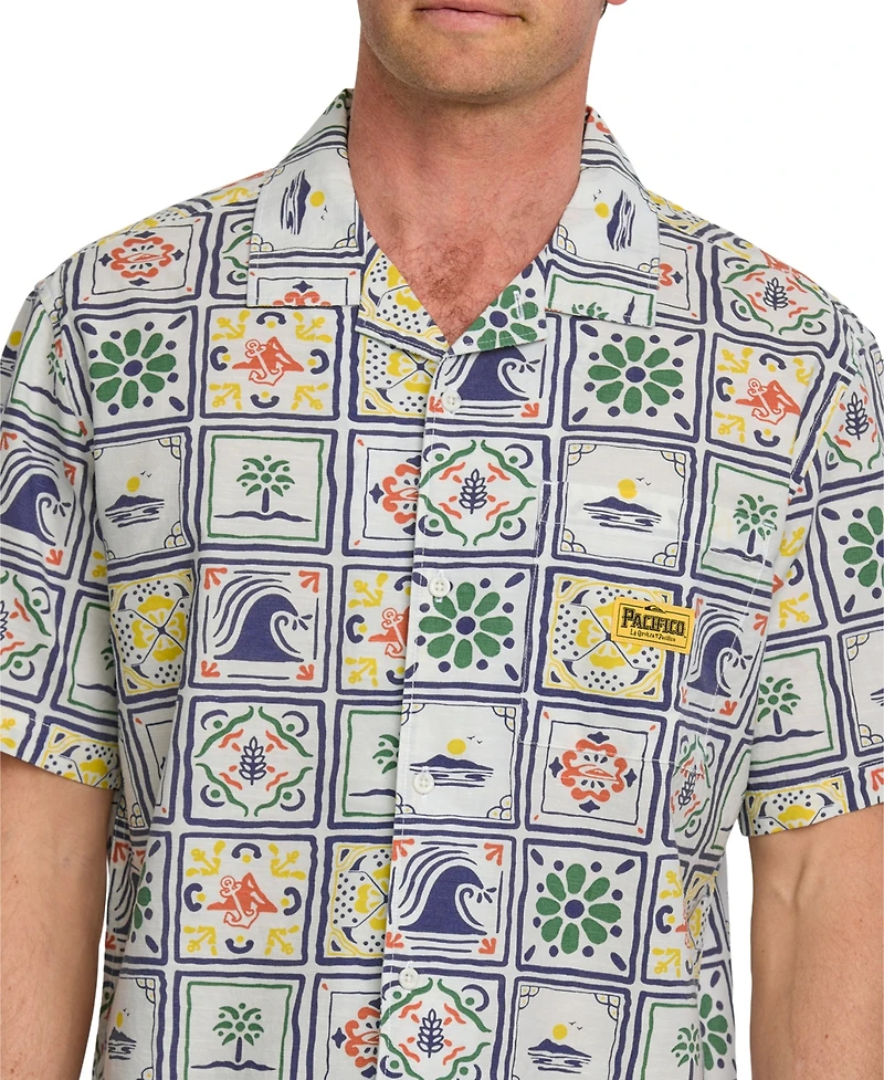 Quiksilver Men's Baja Casual Short Sleeve Shirt