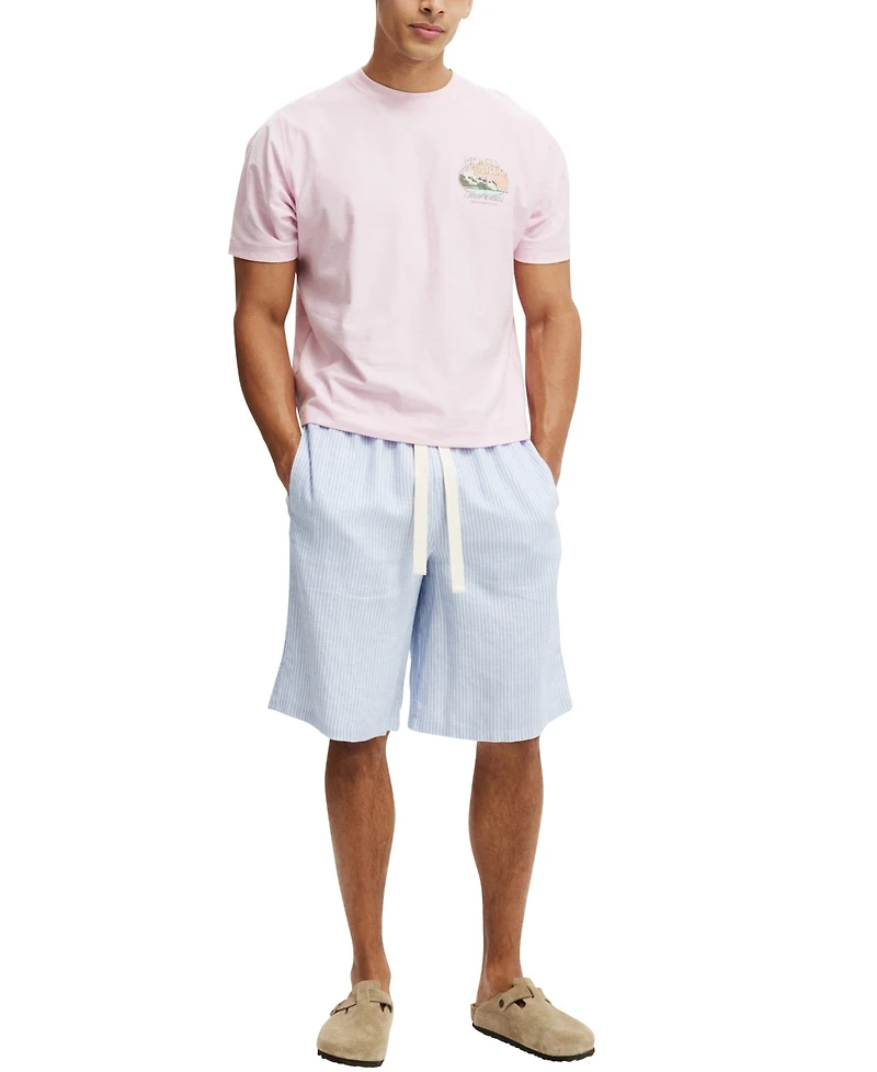 Cotton On Men's Cropped Fit Graphic T-Shirt