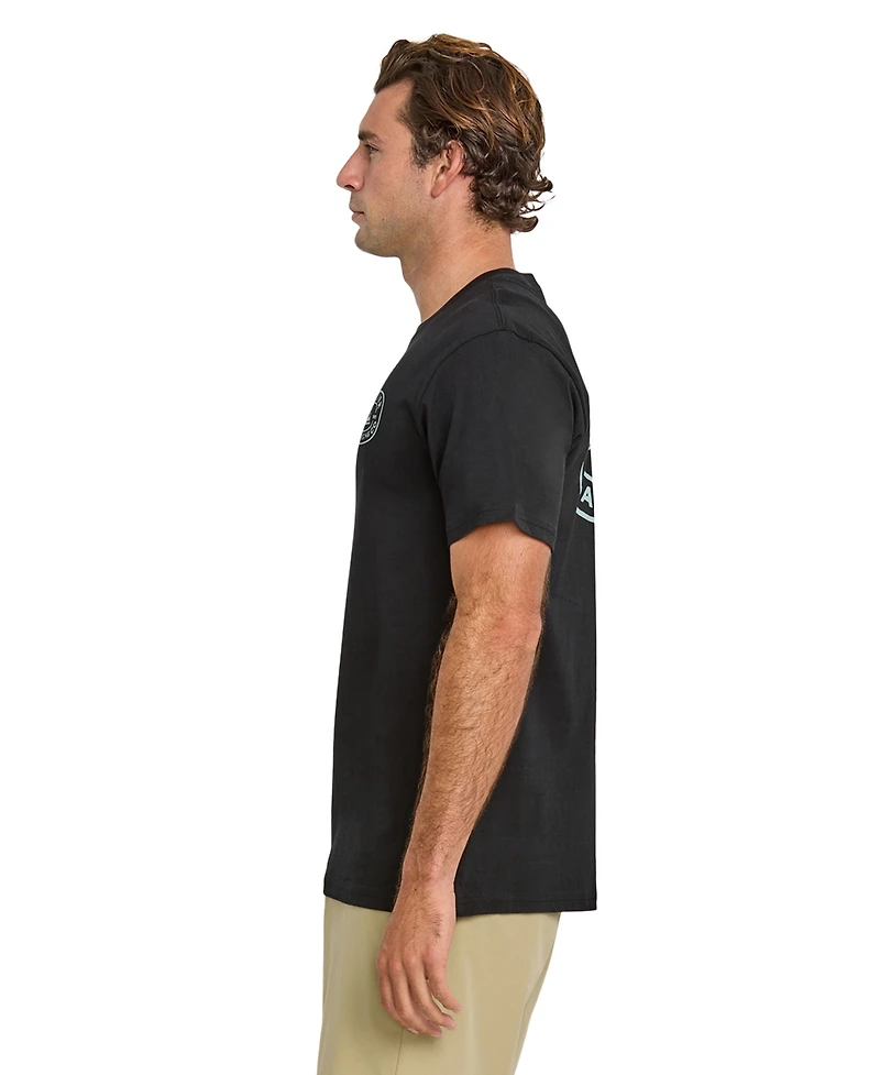 Quiksilver Men's Western Lock Short Sleeve T-Shirt