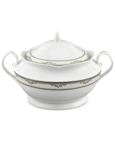 Lorren Home Trends Victoria Porcelain Tureen with Lid