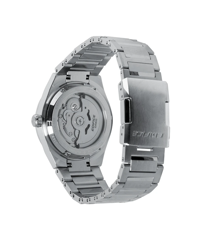 G-Shock Men's Edifice Silver-Tone Stainless Steel Watch, 43.5mm