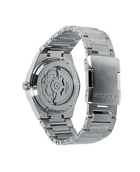 G-Shock Men's Edifice Silver-Tone Stainless Steel Watch, 43.5mm