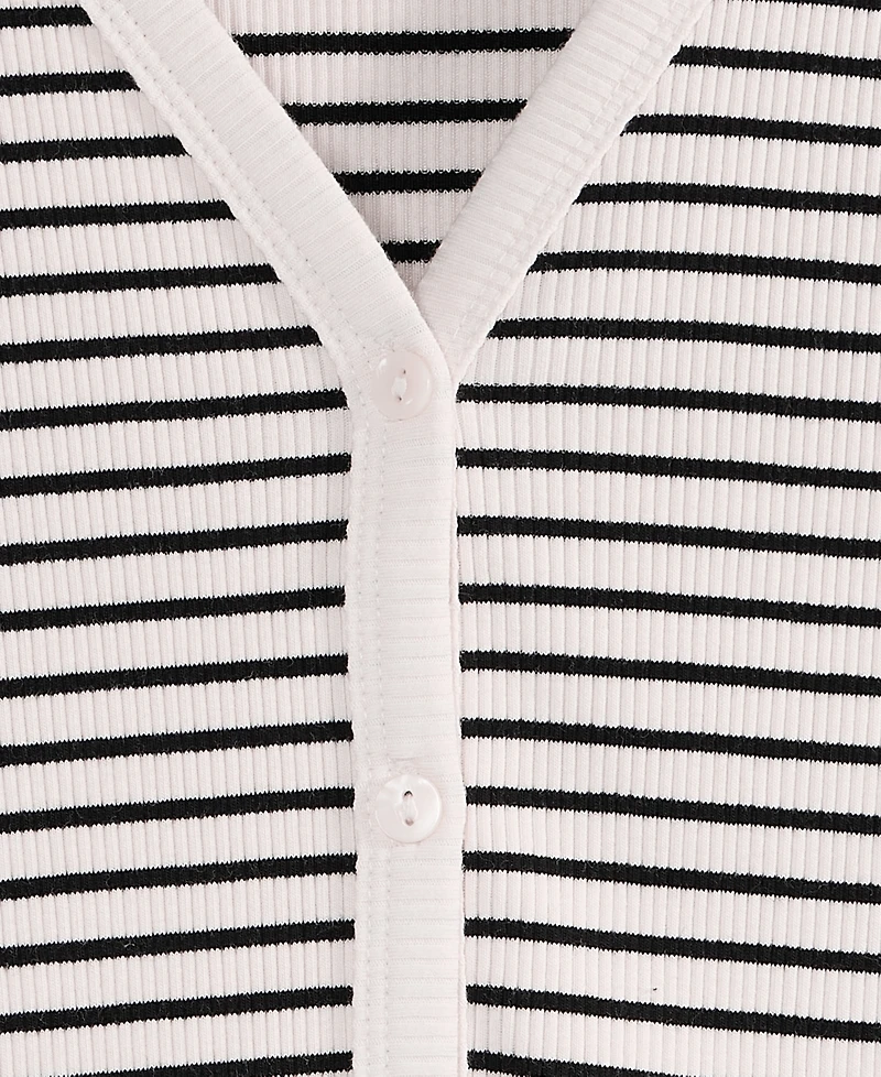 On 34th Women's Ribbed Striped Cardigan, Macy's Exclusive