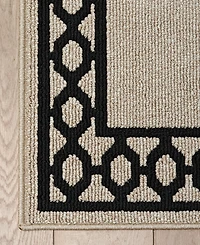 Jean Pierre New York Christine Trellis Border Tufted 2-Pc. Runner Set