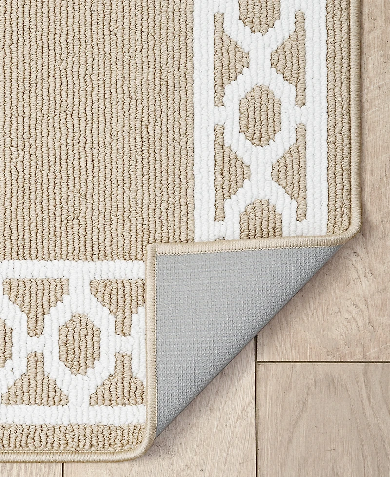 Jean Pierre New York Christine Trellis Border Tufted 2-Pc. Runner Set