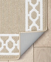 Jean Pierre New York Christine Trellis Border Tufted 2-Pc. Runner Set