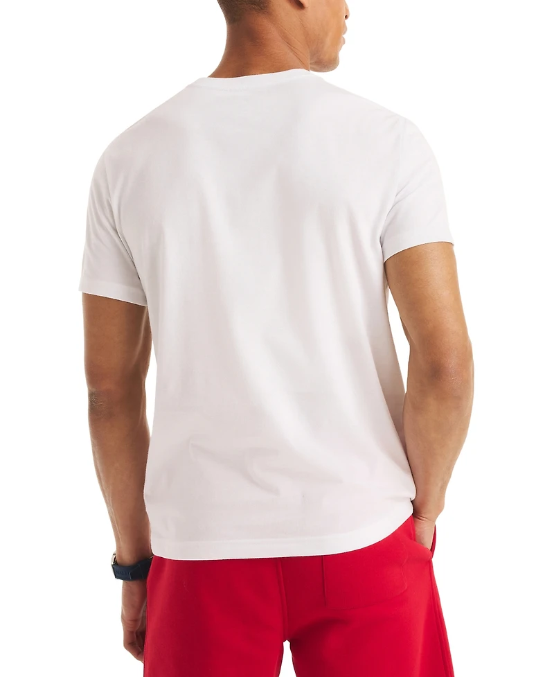 Nautica Men's Short Sleeve Beacon of Light Graphic T-Shirt