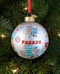 Macy's Thanksgiving Day Parade Glass Ball Ornament, Macy's Exclusive
