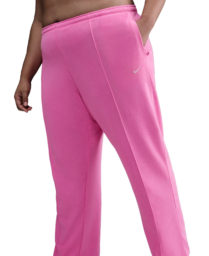Nike Sportswear Women's Plus Size Mid-Rise French Terry Sweatpants