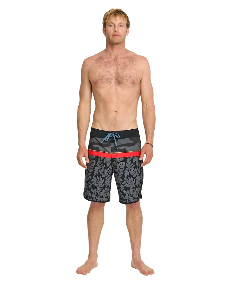 Quiksilver Men's Surfsilk Hawaii Scallop 19 Boardshorts
