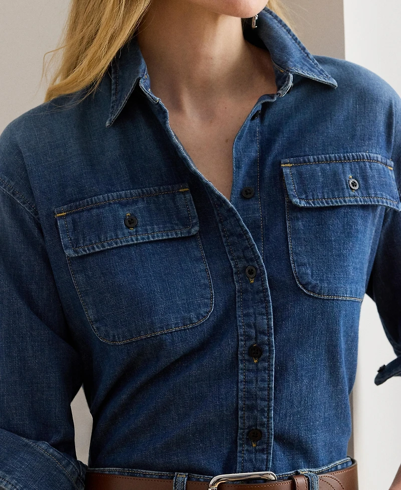 Lauren Ralph Women's Denim Shirt