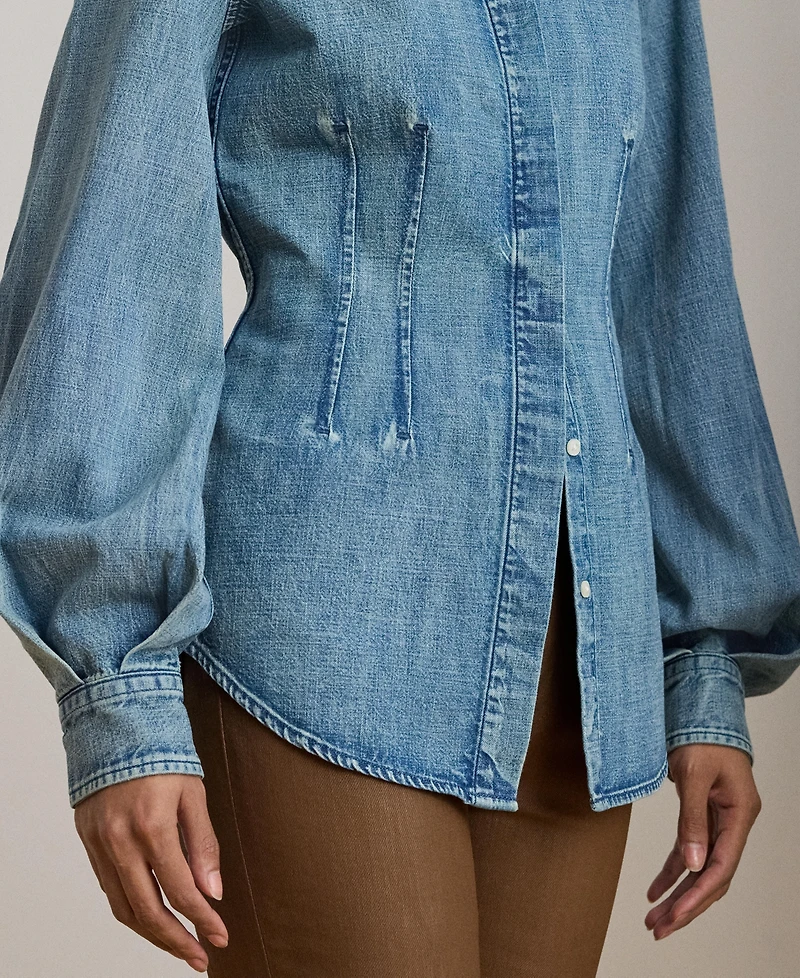 Lauren Ralph Women's Denim Shirt