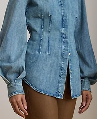 Lauren Ralph Women's Denim Shirt