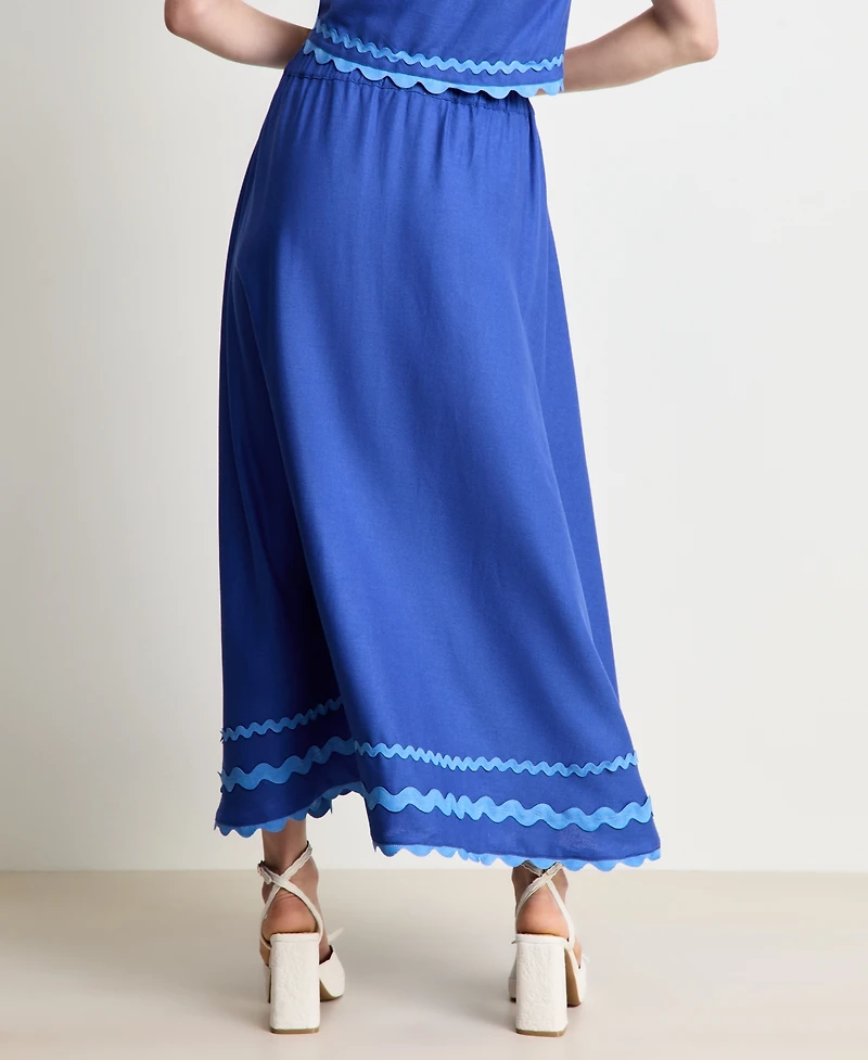 Women's Ric Rac Applique Skirt, Macy's Exclusive - On 34th | Alix Friedberg Capsule Collection