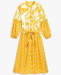 Women's Tie-Waist Maxi Dress, Macy's Exclusive - On 34th | Alix Friedberg Capsule Collection