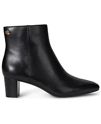 Lauren Ralph Women's Demi Burnished Leather Booties