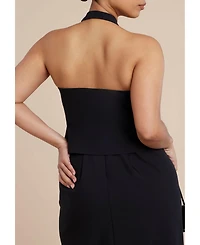 Eloquii Women's Halter Vest