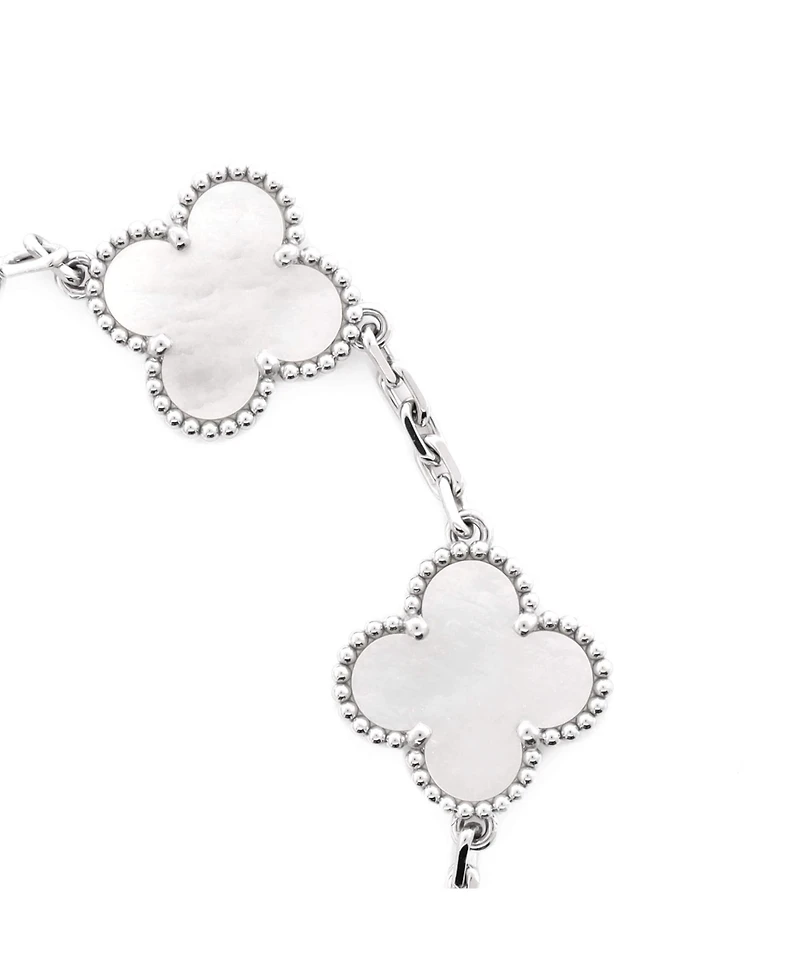 Pre-Owned Van Cleef & Arpels Vintage Alhambra 5 Motifs Bracelet