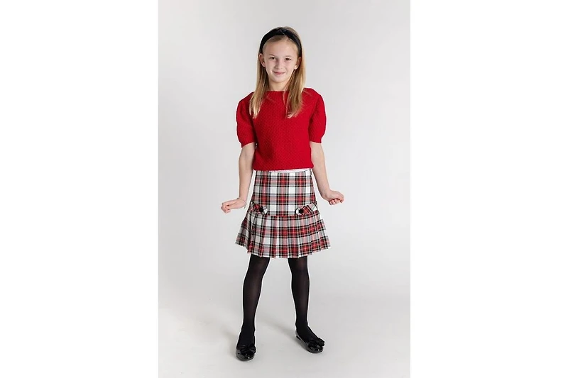 Florence Eiseman Plaid Pleated Skirt