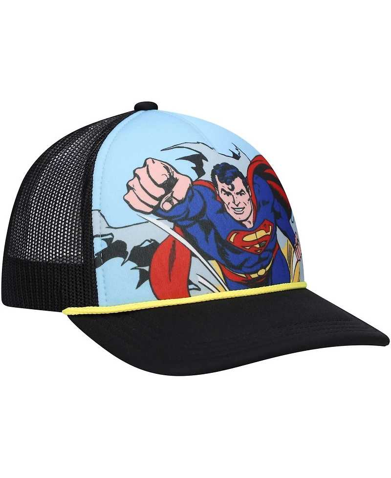 Lids Big Boys and Girls Blue Superman Foam Trucker Adjustable Hat