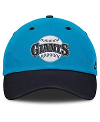 Nike Men's Blue/Navy San Francisco Giants Neon 90s Club Adjustable Hat