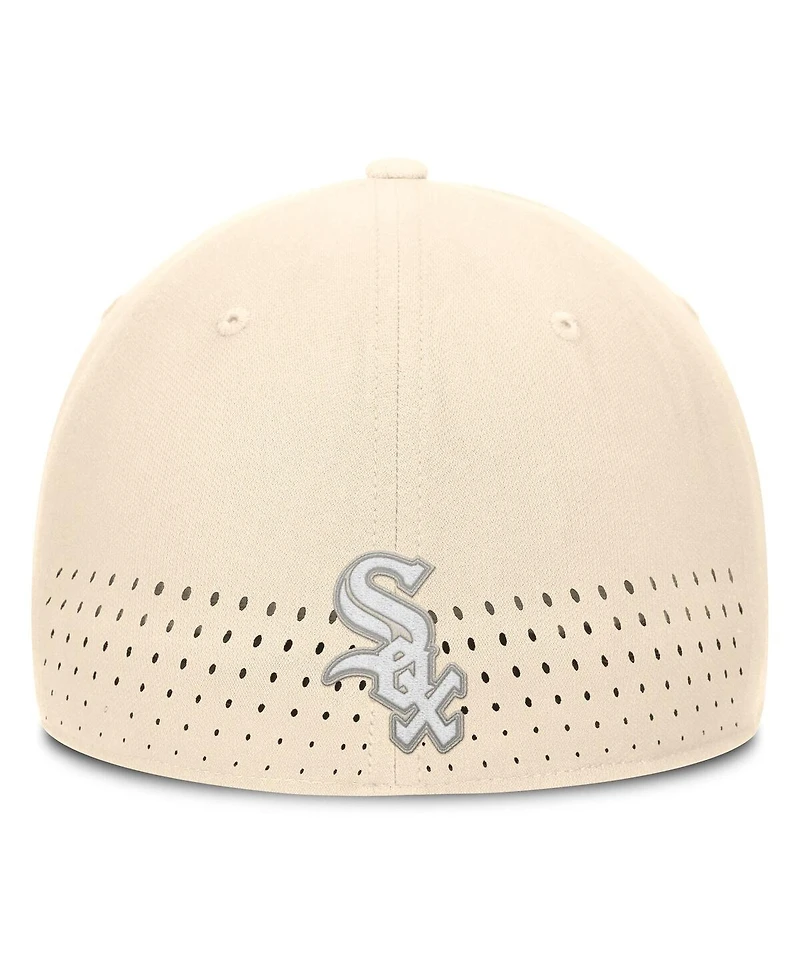Nike Men's Cream Chicago White Sox Rise Performance Flex Hat