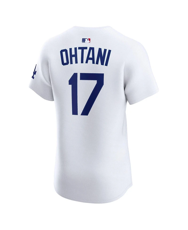 Nike Men's Shohei Ohtani White Los Angeles Dodgers Home Elite Jersey