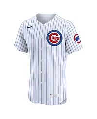 Nike Men's Dansby Swanson White Chicago Cubs Home Elite Jersey