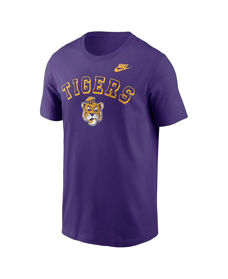 Nike Men's Purple Lsu Tigers Legacy Nickname T-Shirt