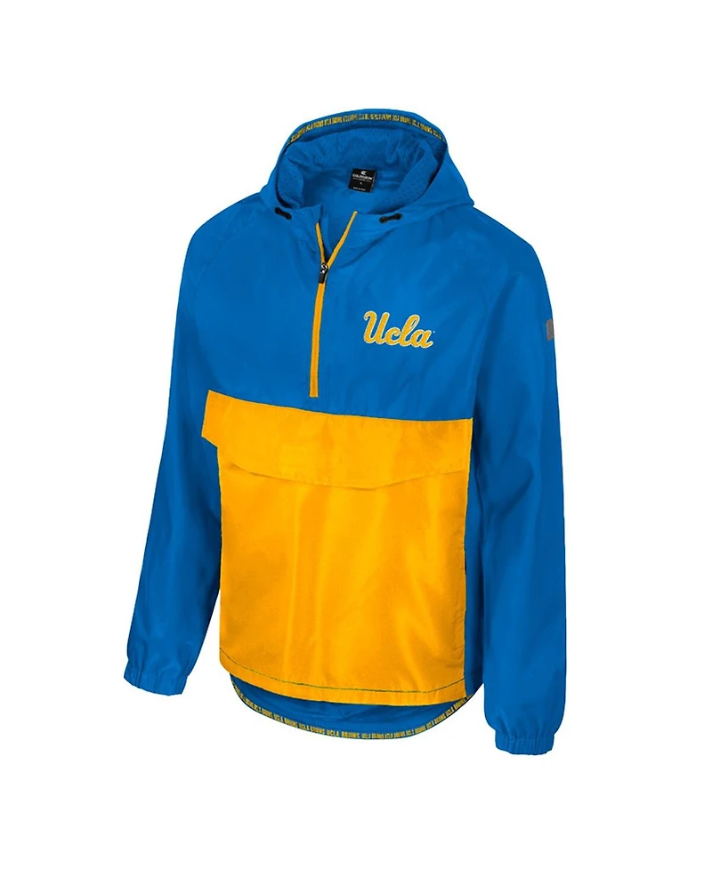 Colosseum Men's Blue Ucla Bruins Reloaded Anorak Half-Zip Jacket