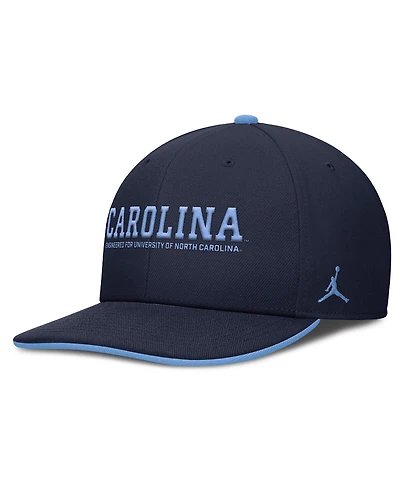 Jordan Men's Navy North Carolina Tar Heels 2025 On-Field Pro Performance Adjustable Hat