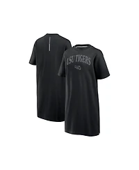 Fanatics Women's Black Lsu Tigers Elements Go Tri-Blend T-Shirt Dress