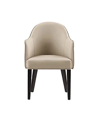 Manhattan Comfort Hillman Leatherette Upholstered Dining Armchair