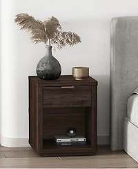 Manhattan Comfort Evelyn 20" 1-Drawer Nightstand
