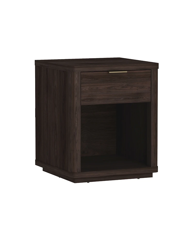 Manhattan Comfort Evelyn 20" 1-Drawer Nightstand