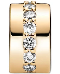 Pandora 14k Gold Cubic Zirconia Clip Charm