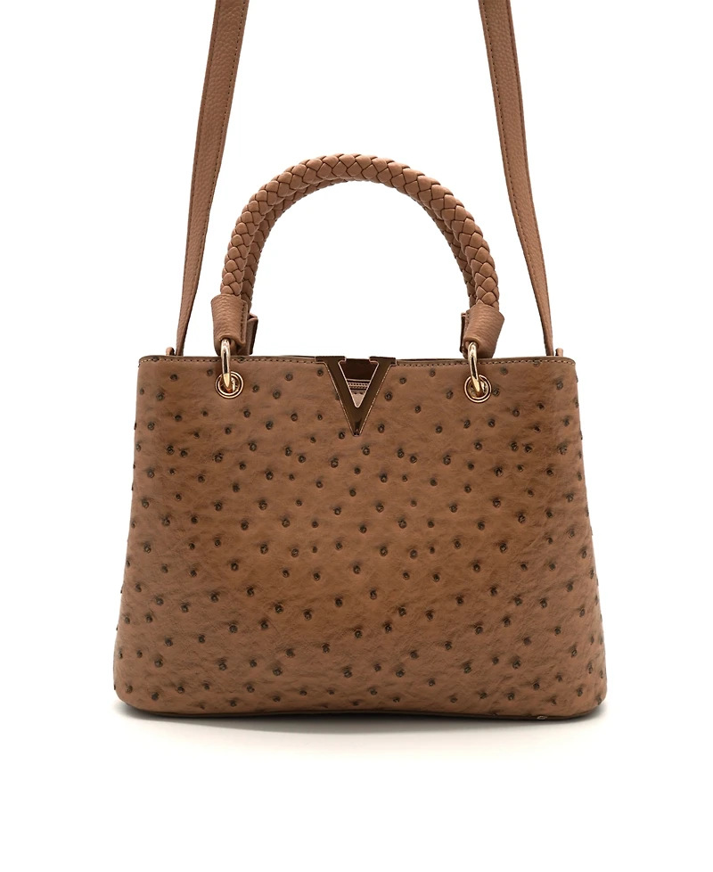 Like Dreams Mireille Pleated Crossbody Bag