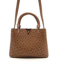 Like Dreams Mireille Pleated Crossbody Bag