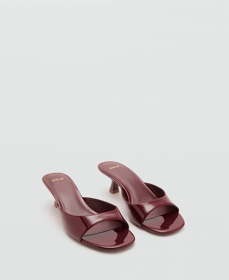 Mango Women's Kitten Heel Sandals