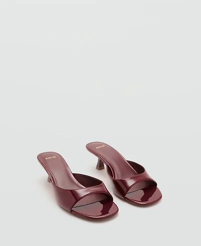 Mango Women's Kitten Heel Sandals