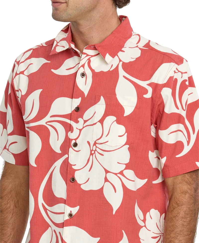 Quiksilver Waterman Men's All Time Pareo Woven Shirt