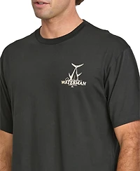 Quiksilver Waterman Men's Core Fisherman Screen T-Shirt