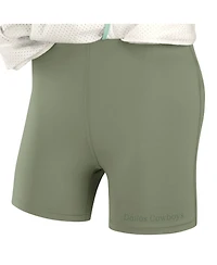 Fanatics Women's Cream Dallas Cowboys Studio Wellness Skorts