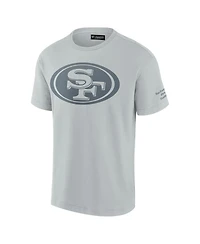 Fanatics Men's and Women's Gray San Francisco 49ers Elements Iconic T-Shirt