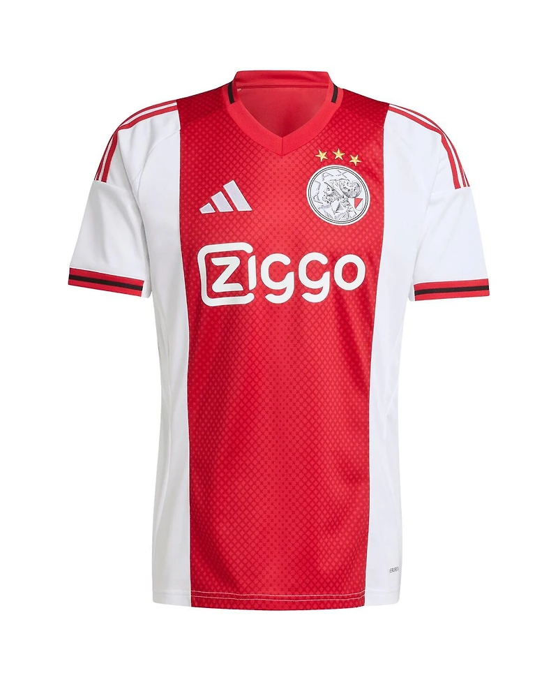 Adidas Men's White Ajax 2025/26 Home Replica Jersey