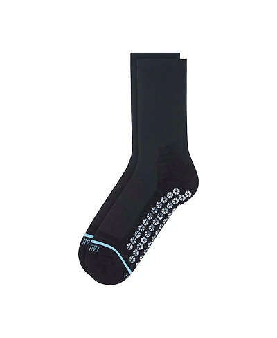 Tall Order Men's All Sport Performance Crew Gripper Socks