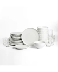 Stone Lain Rio 32 Pc. Dinnerware & Glassware Set, Service for 8